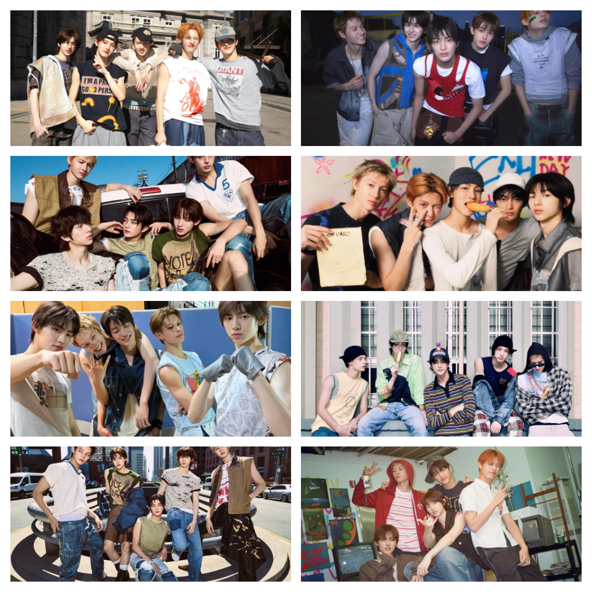CORTIS Polaroid Tear-Off Blind Box (5-inch Large Group Photo)