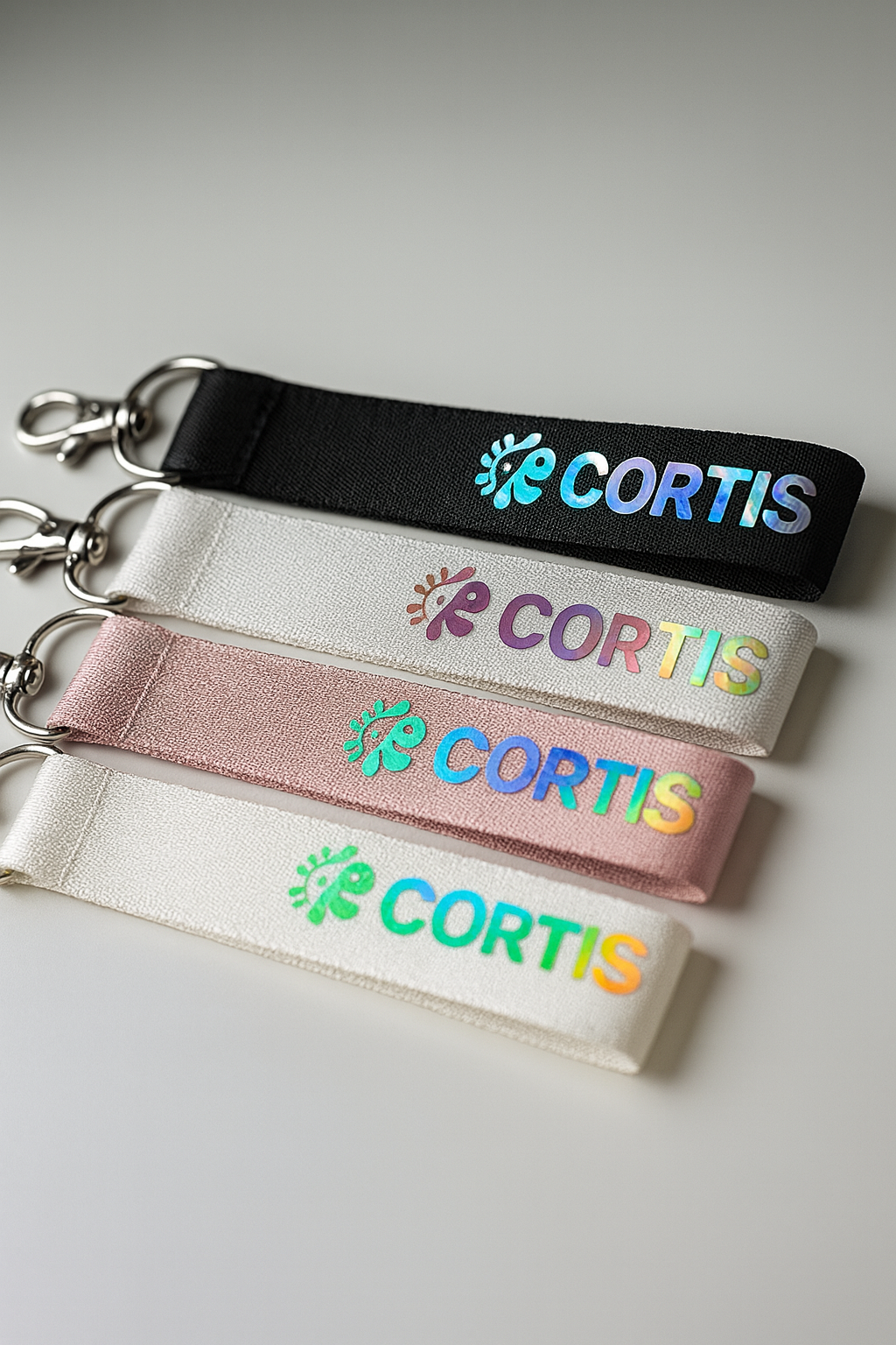 CORTIS laser printed keychain