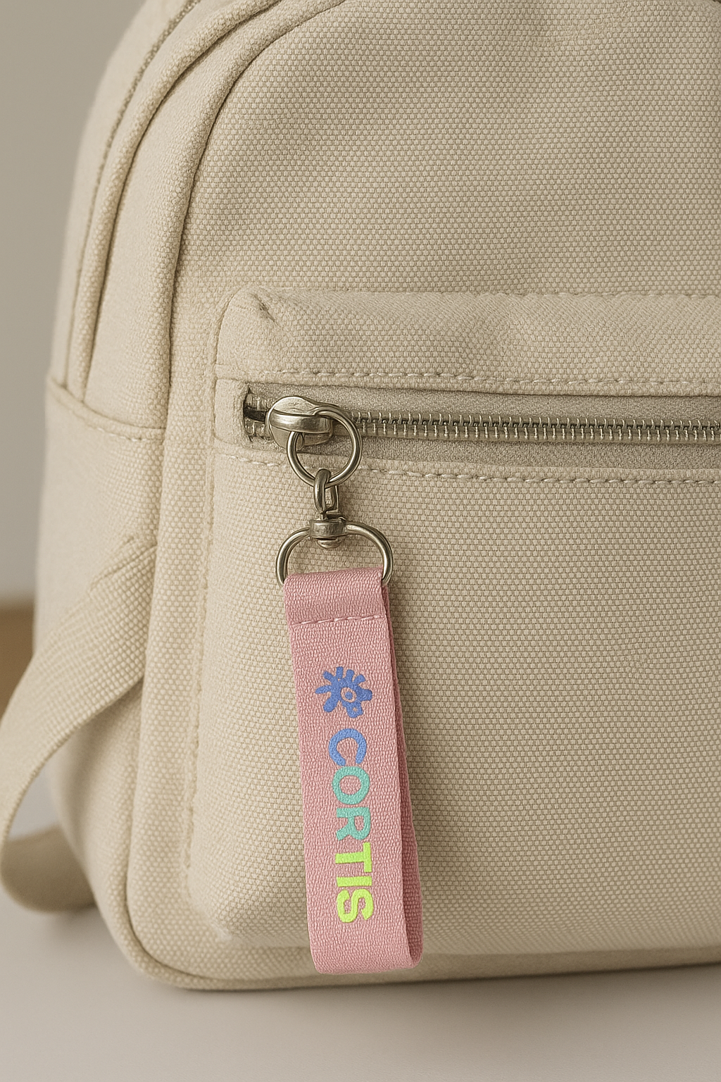 CORTIS laser printed keychain